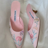 Manolo Blahnik mules (38)