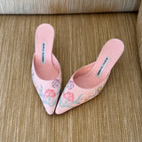 Manolo Blahnik mules (38)