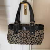 Coach soho signature tote