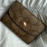 Coach key wallet