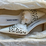 Manolo Blahnik mules (35.5)