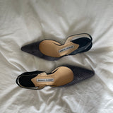 Manolo Blahnik slingbacks (35)