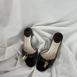 Christian Dior Lock & Key mules (36.5)